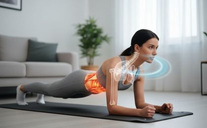 Wie beeinflusst Atemtechnik die Tiefenmuskulatur im Heimtraining?