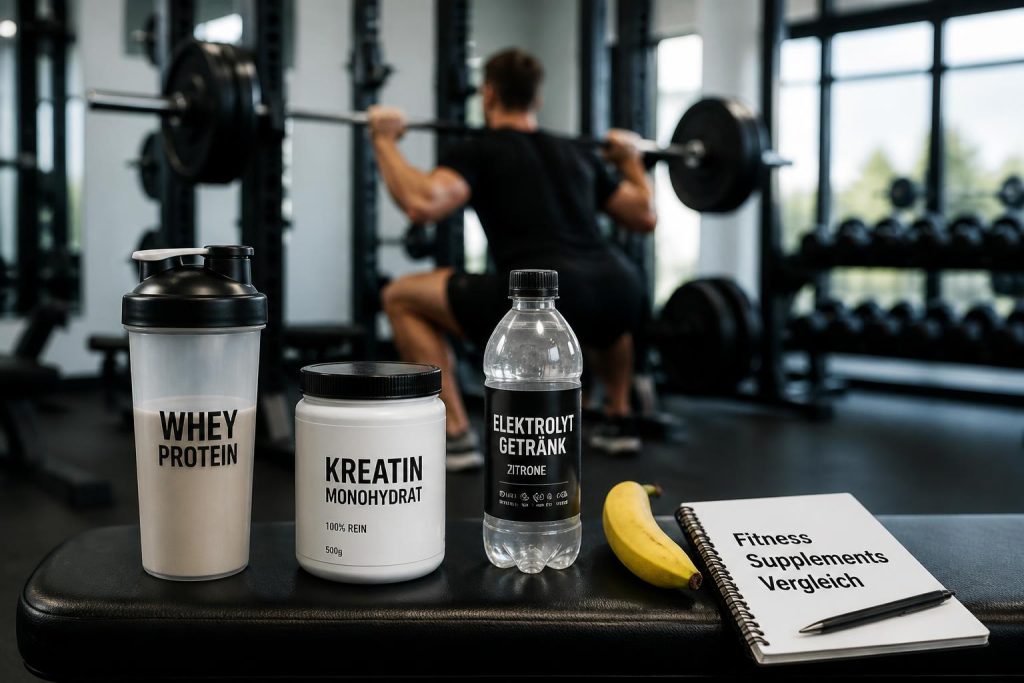 Fitness Supplements für Muskelaufbau und Regeneration im Vergleich