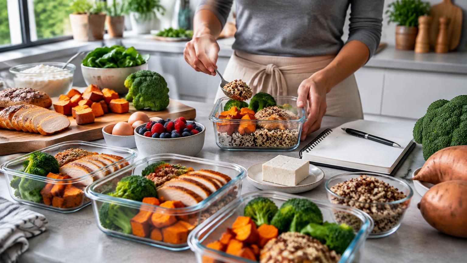 Proteinreiche Meal-Prep-Rezepte für den stressigen Alltag: 5 einfache Gerichte zum Vorkochen